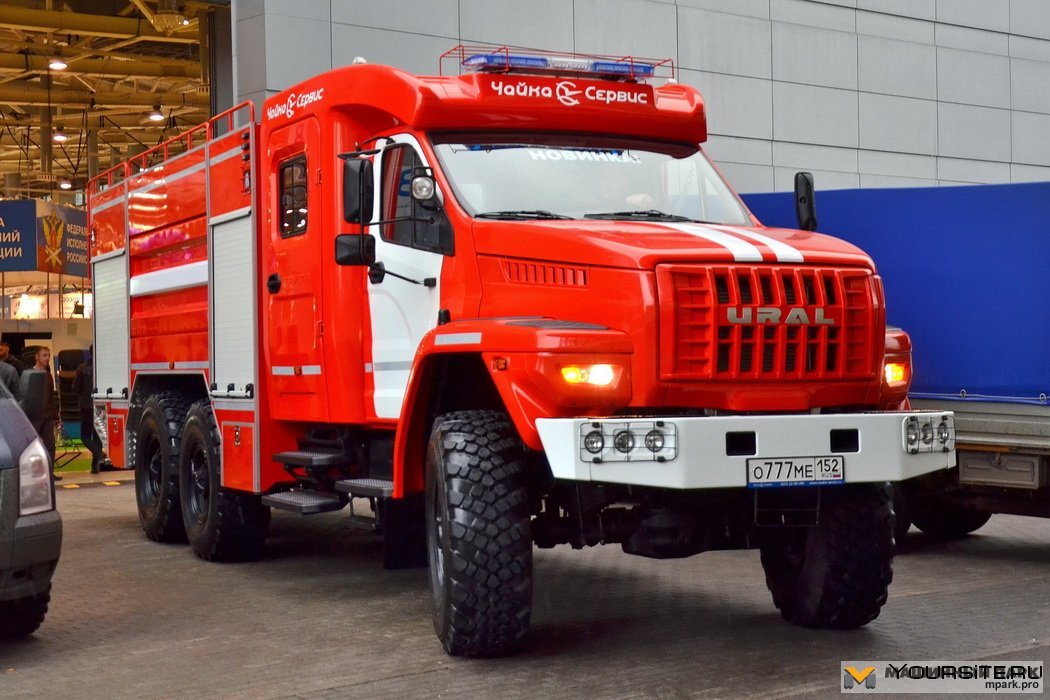 Урал 4320 Некст пожарный автомобиль