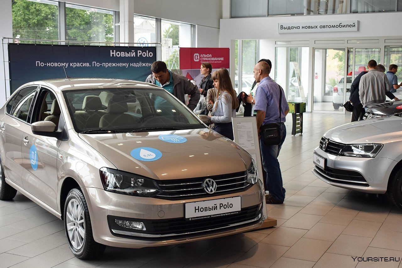 Volkswagen цена новая
