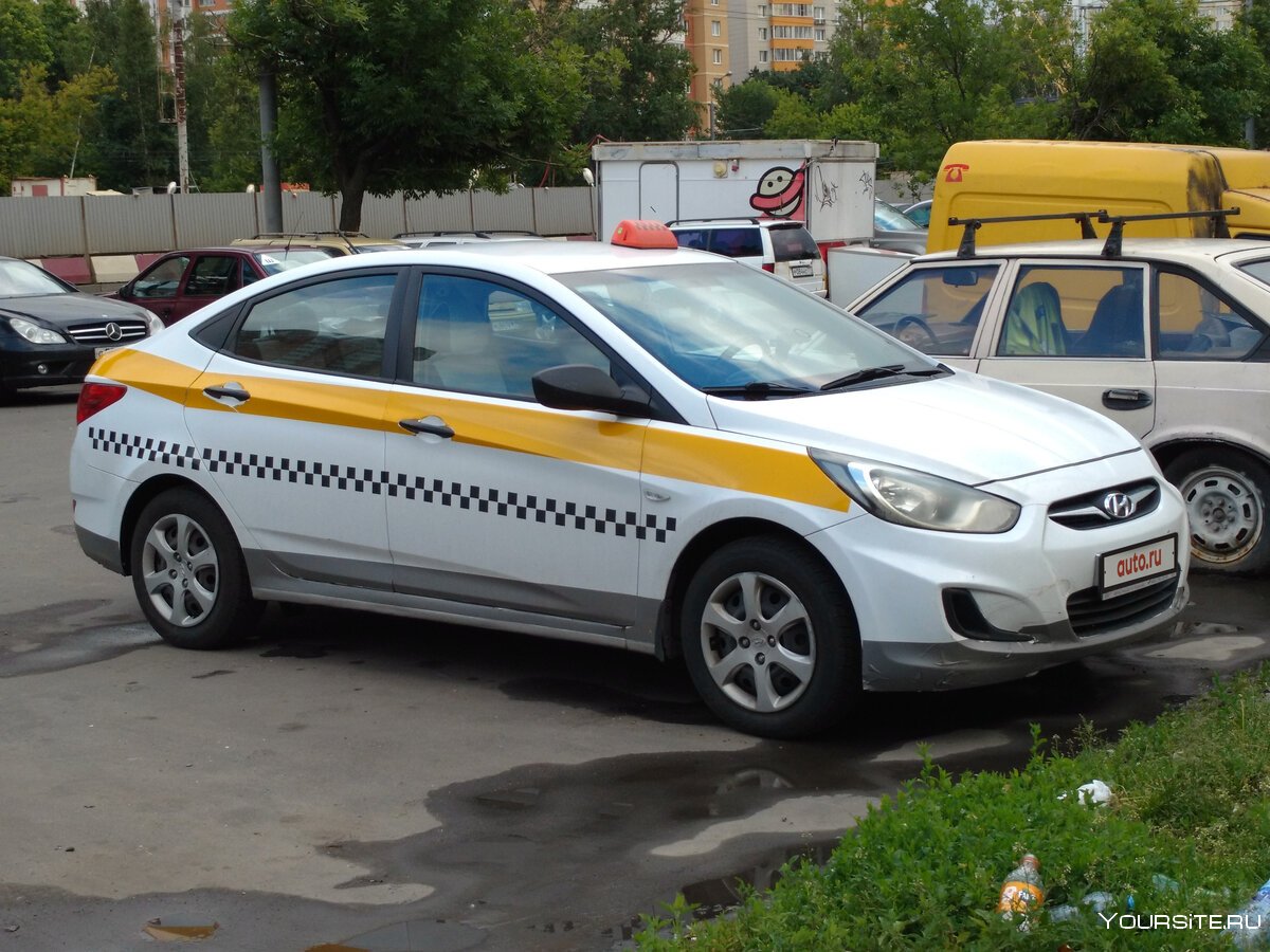 Hyundai Solaris таксопарк