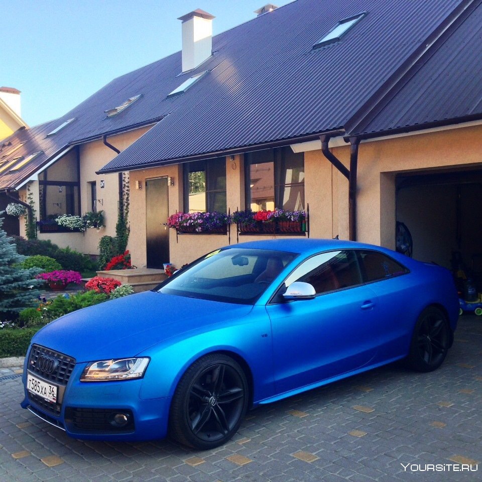 Audi s5 Topaz Blue