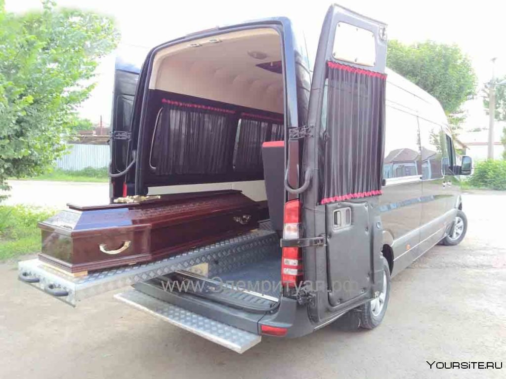 Спецмашина для перевозки трупов