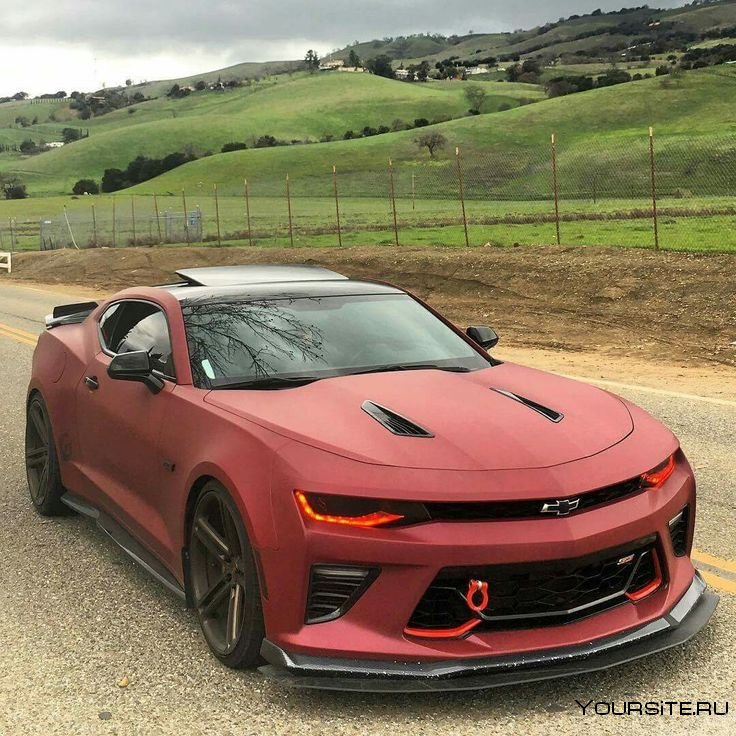 Chevrolet Camaro SS Orange 2010