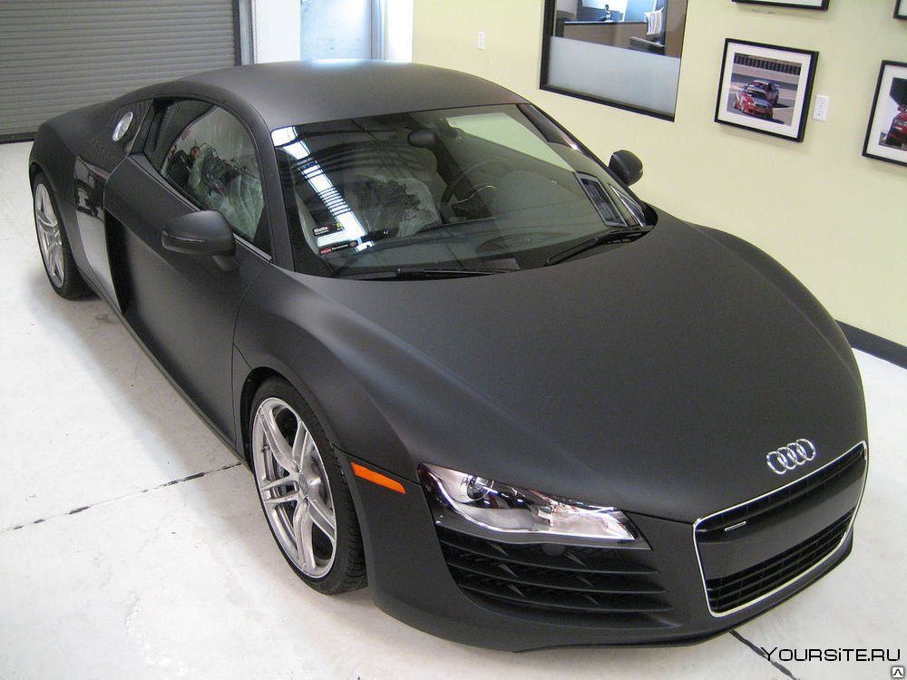 Ауди r5 черная матовая