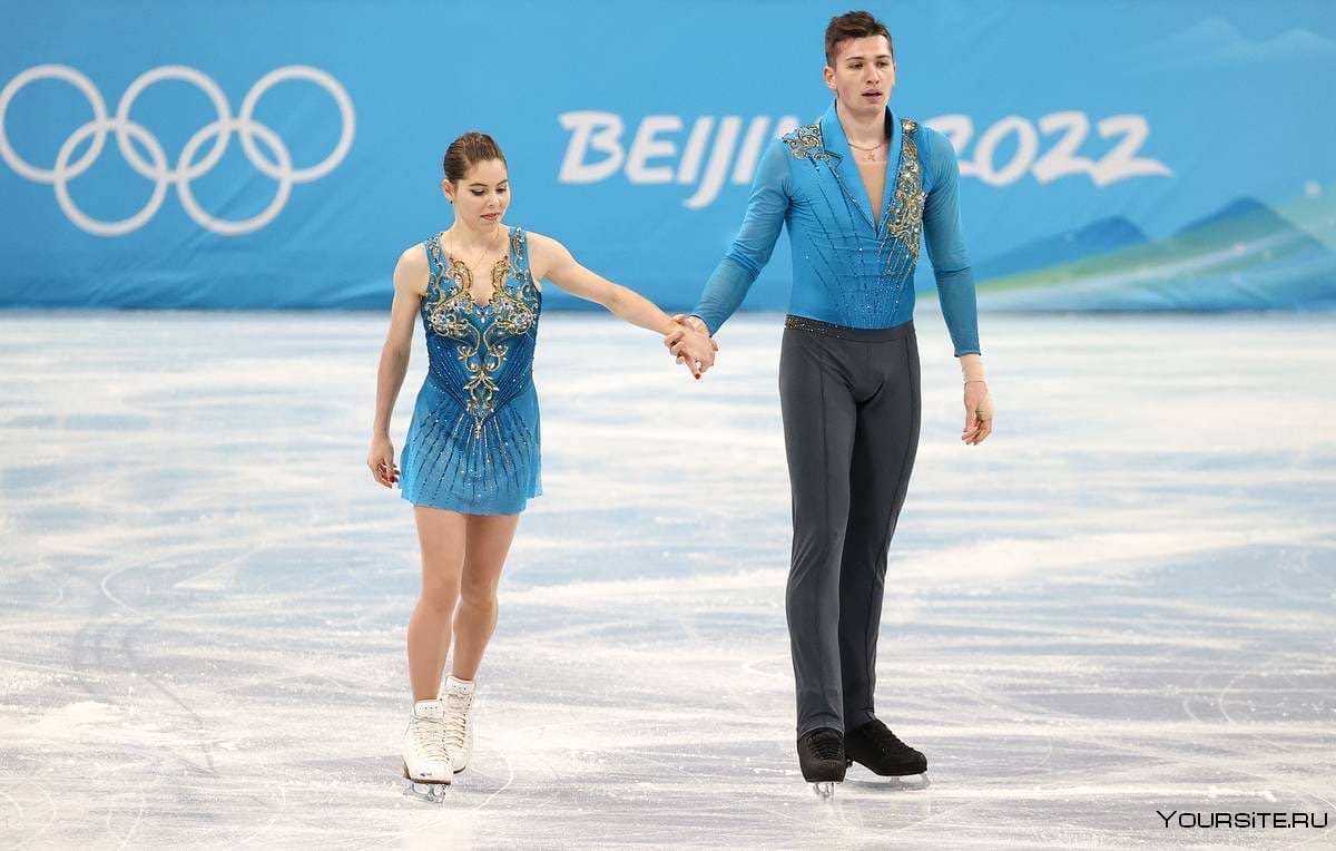 Анастасия Мишина и Александр Галлямов олимпиада 2022