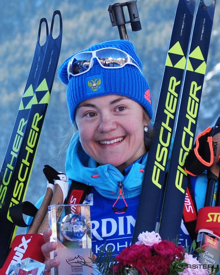 Алтайская лыжница Яна Кирпиченко