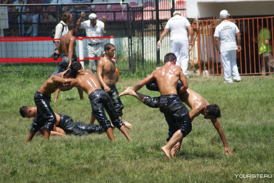 Кыркпынар турецкая борьба