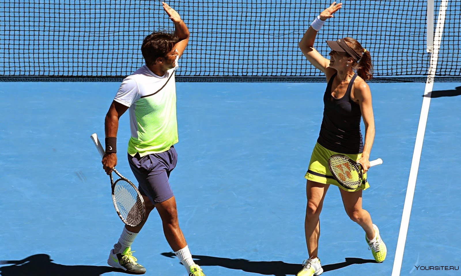 Смешанная пара в теннисе