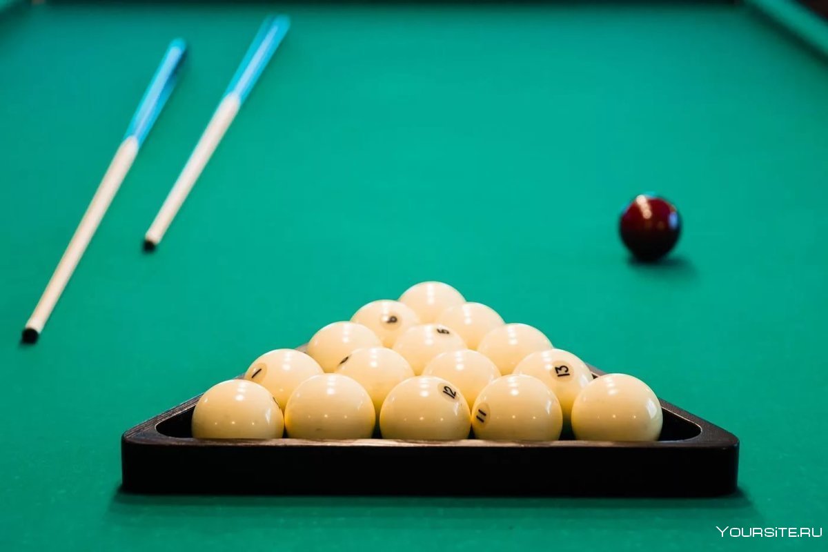Бильярдный клуб фон