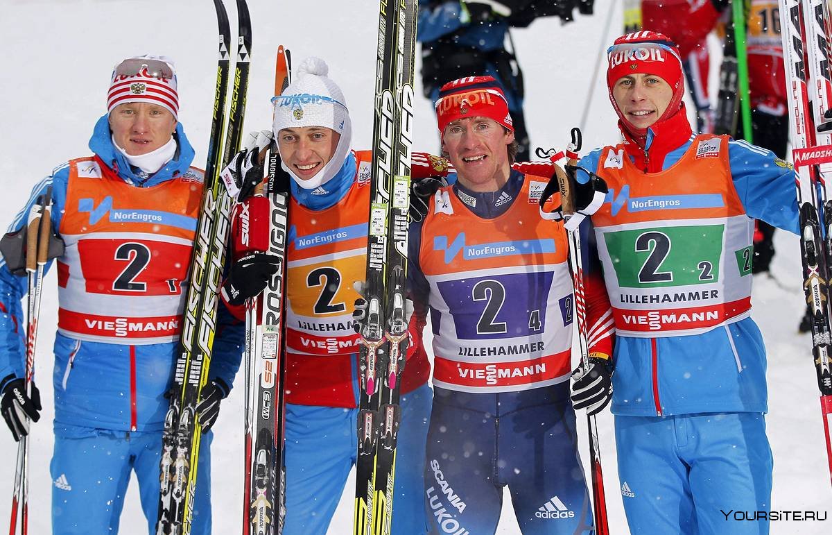 Команда лыжников России