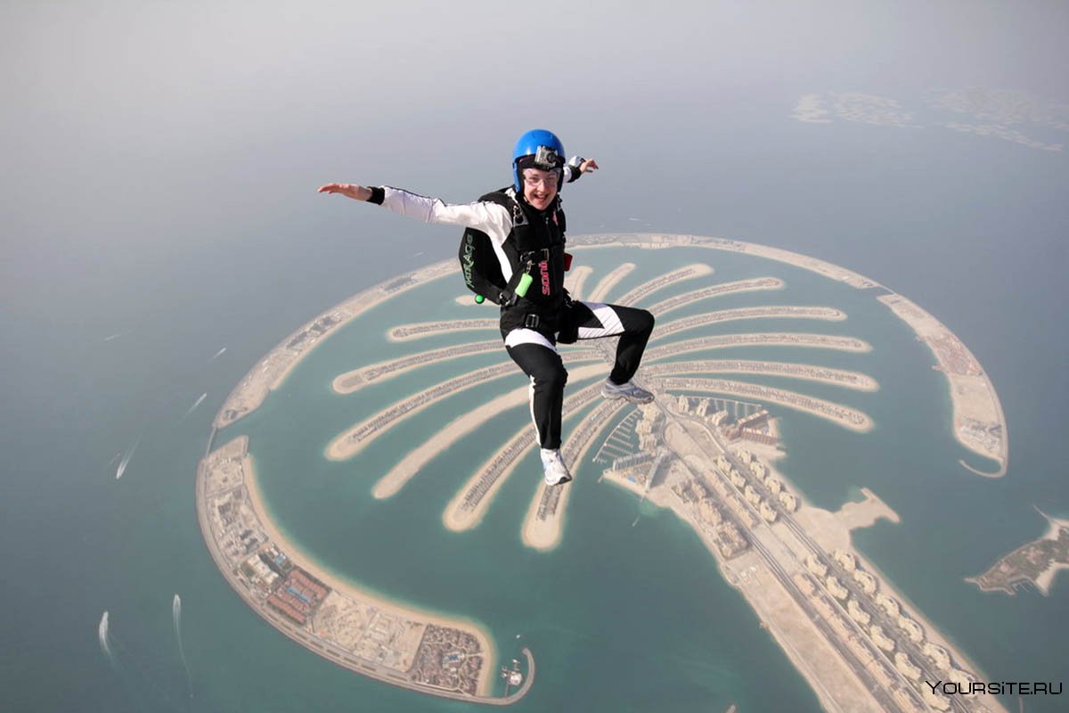 Ski Dubai парашют