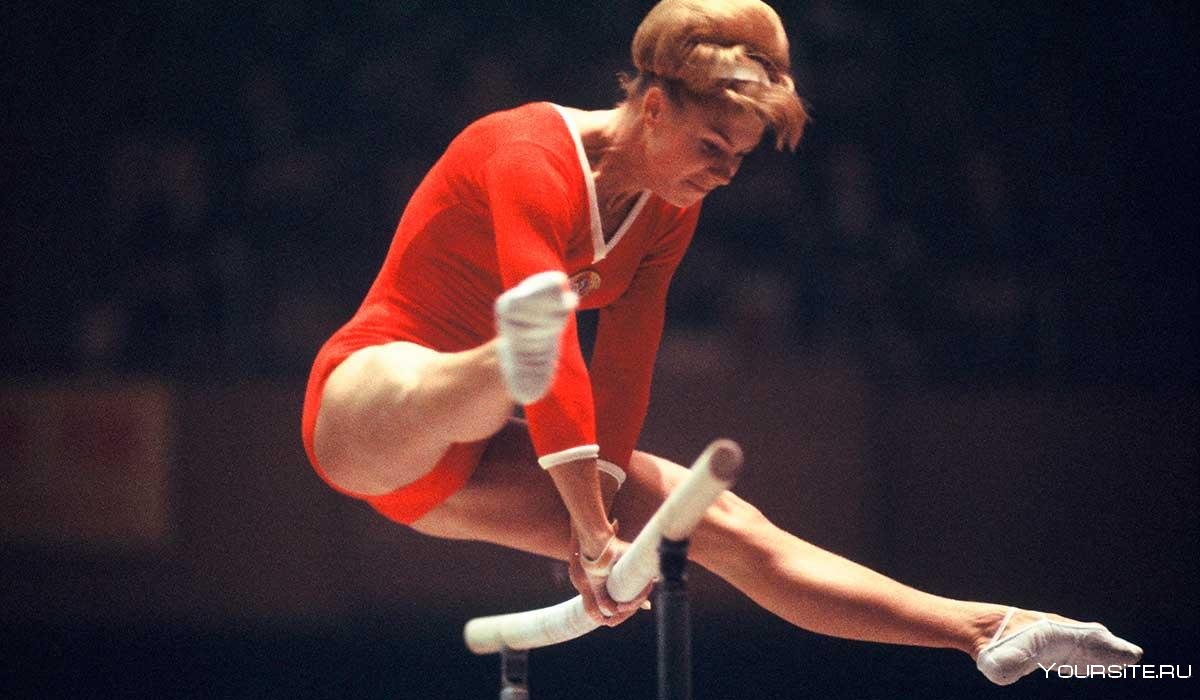 Советская гимнастка Лариса Латынина