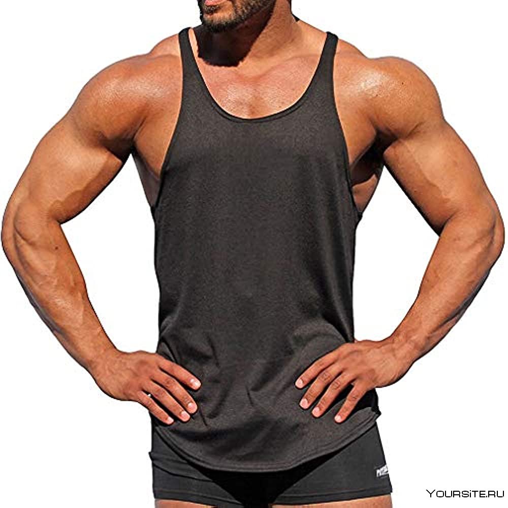 Muscleguys бренд бодибилдинг Стрингер топы на бретельках мужчин
