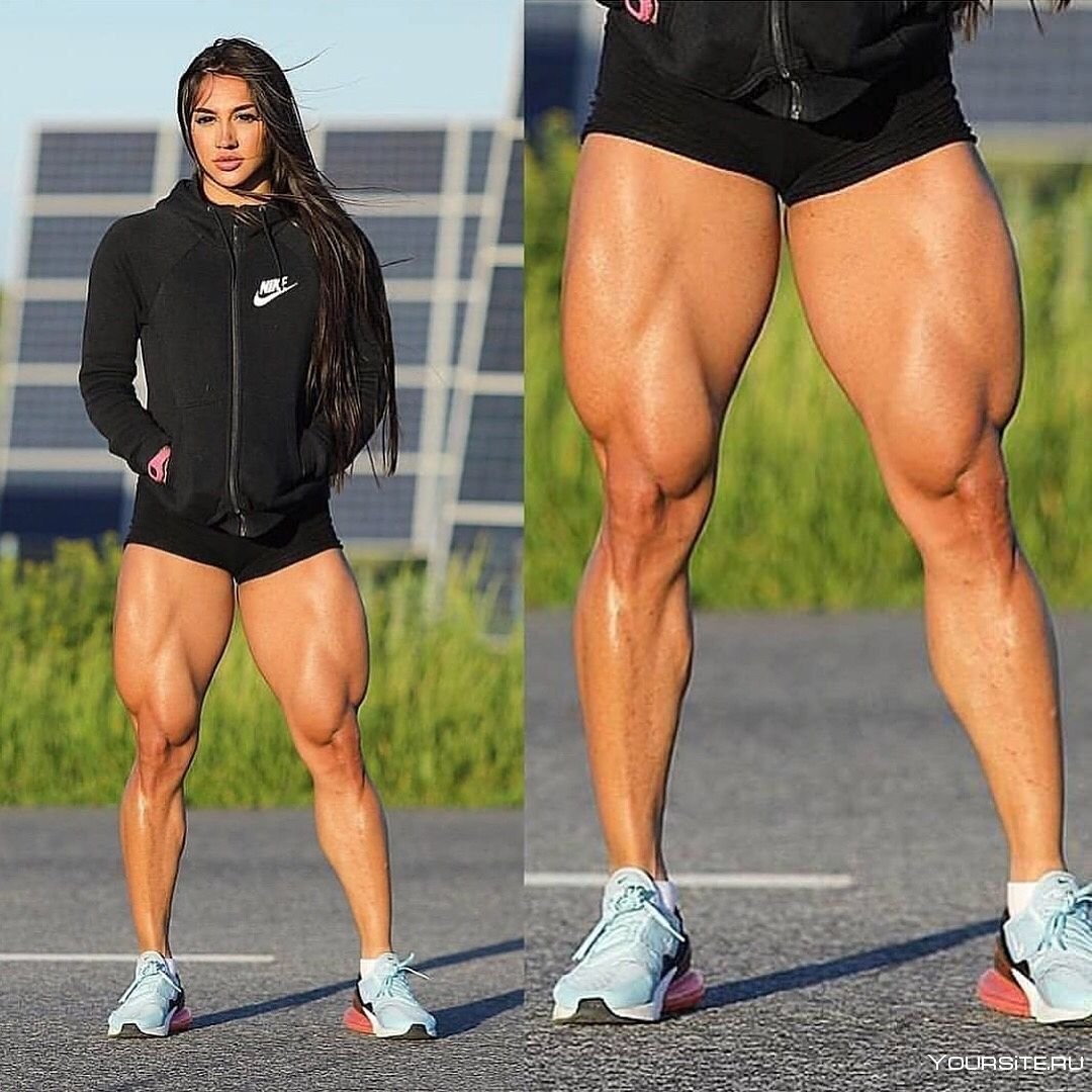 Мышцы ног женщины