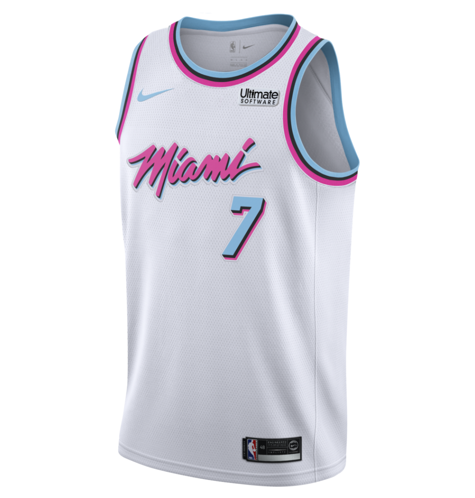 Баскетбольная футболка Miami Heat мужская