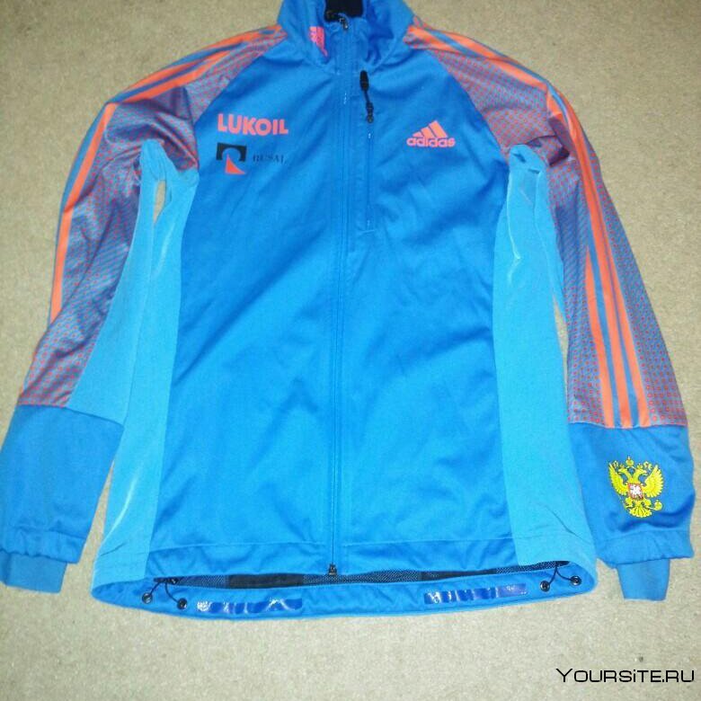 Лыжный разминочный костюм мужской adidas