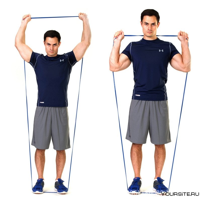 Плечи с резинкой