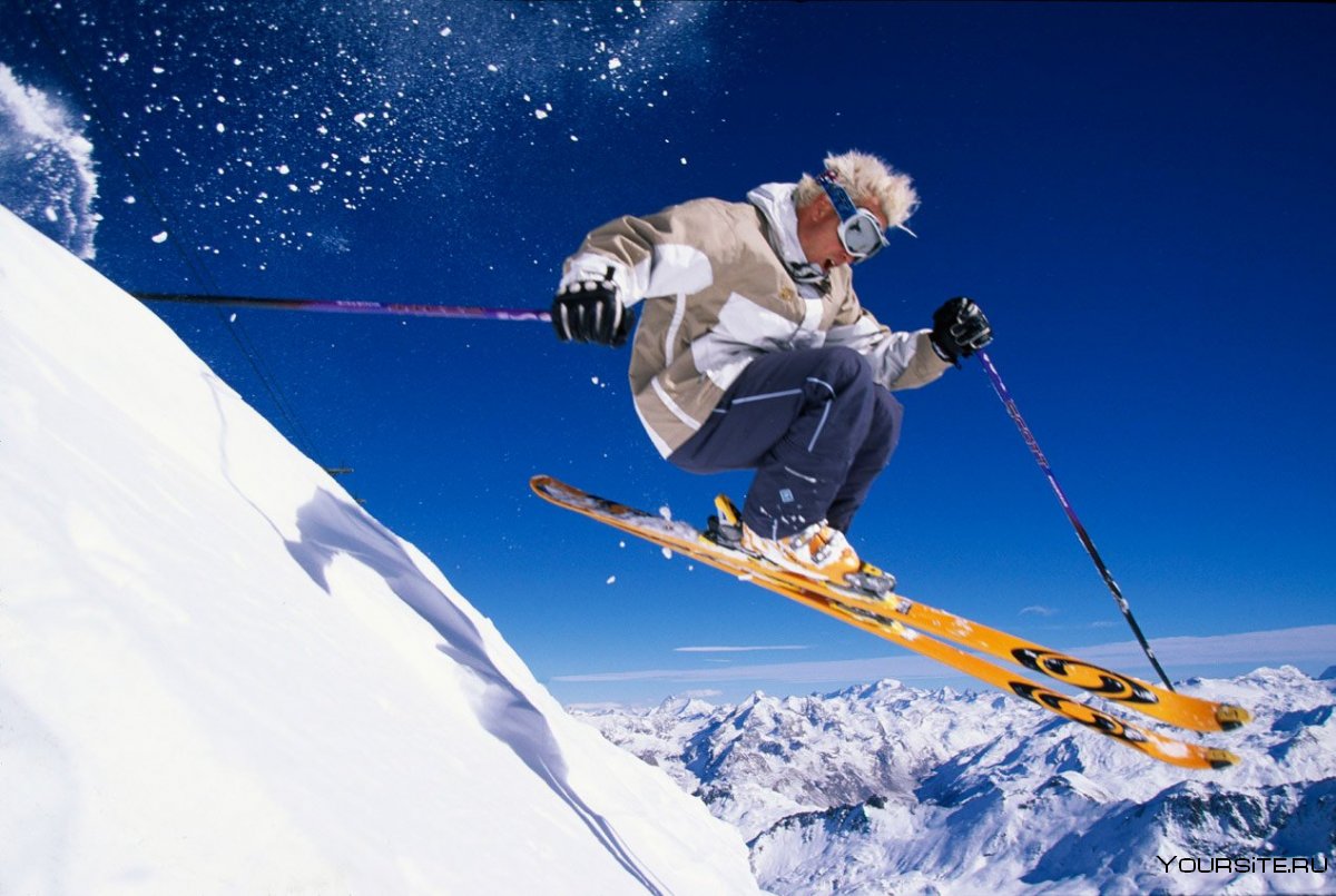 Горные лыжи вид спорта