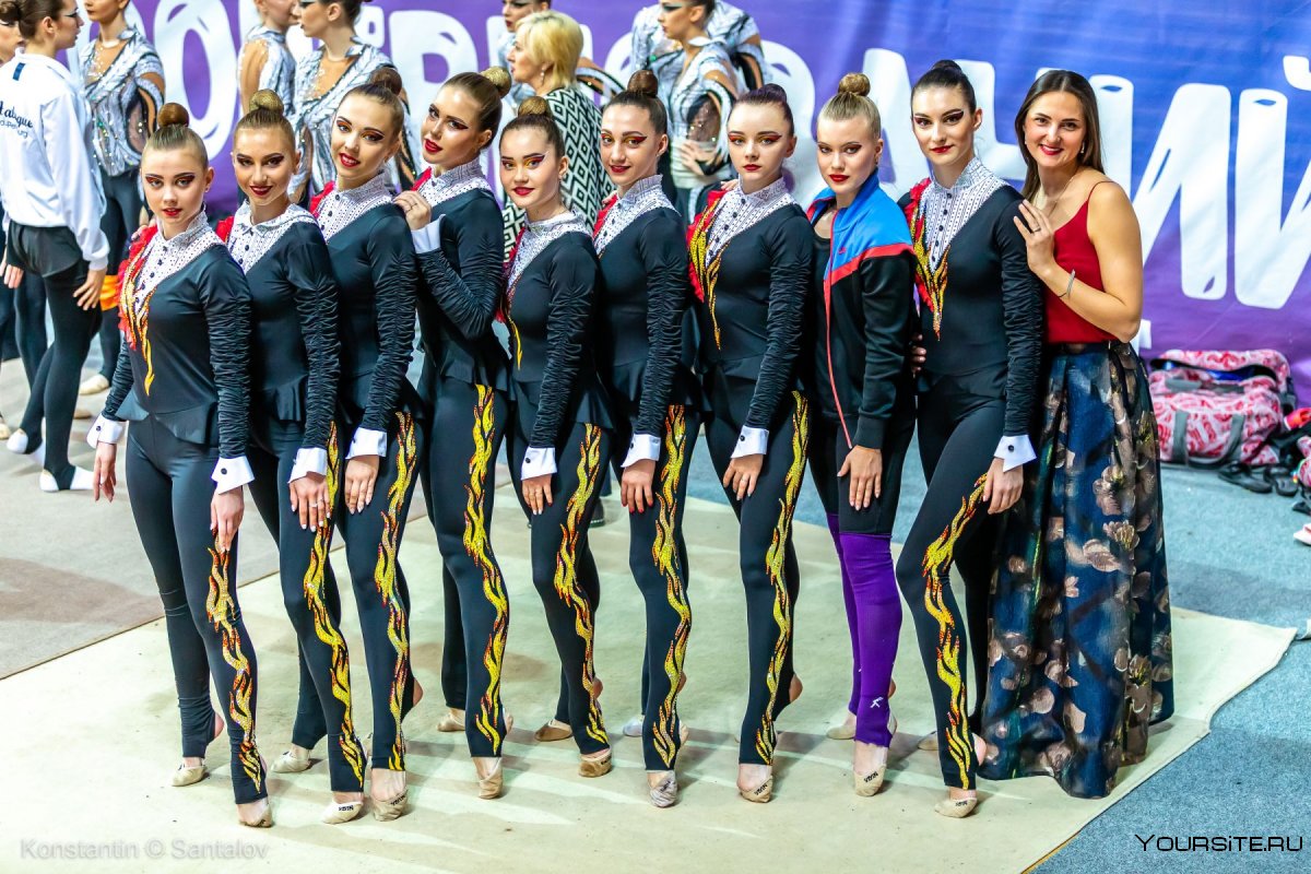Команда Экспрессия эстетическая гимнастика Москва