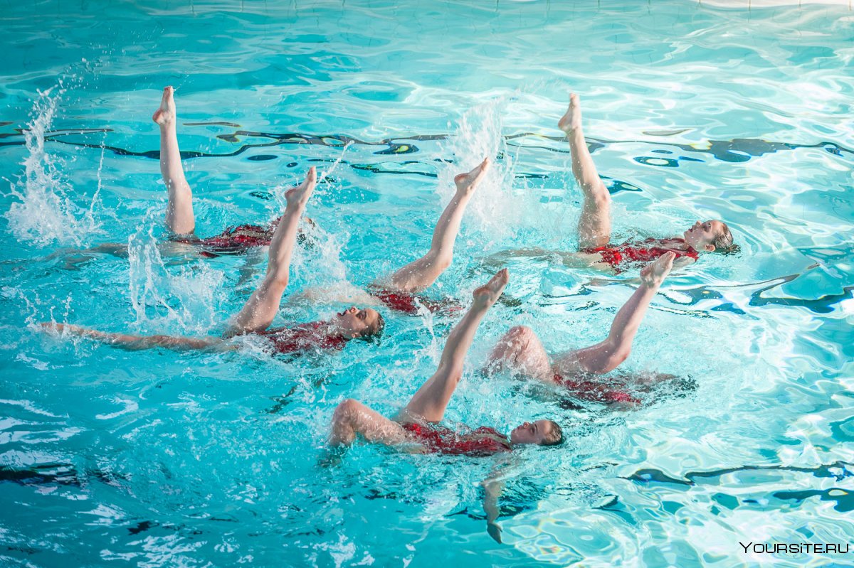 Синхронное плавание дети