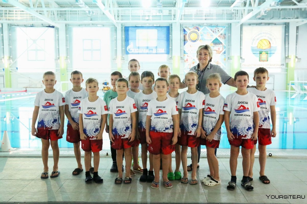 Фото детской Лиги плавания Поволжье