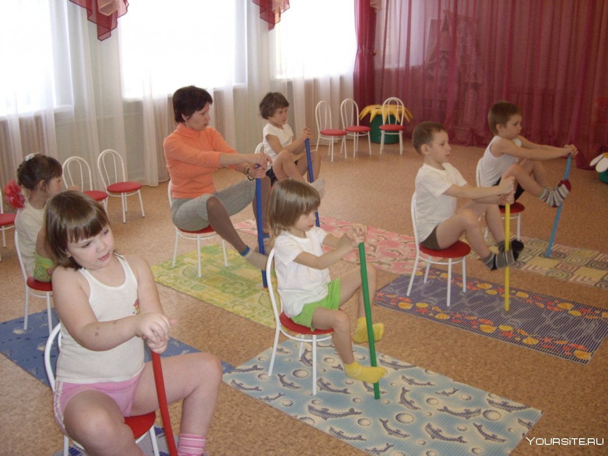 Гимнастика в детском садике
