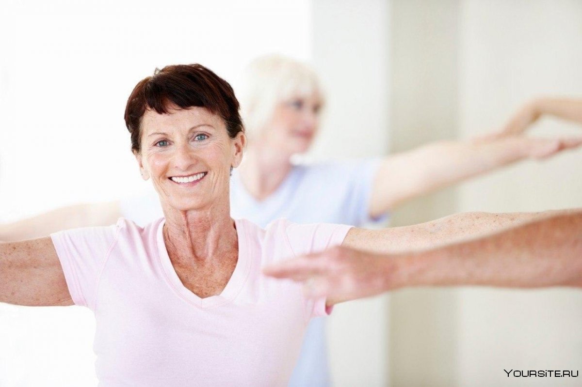 Фитнес для пожилых упражнения