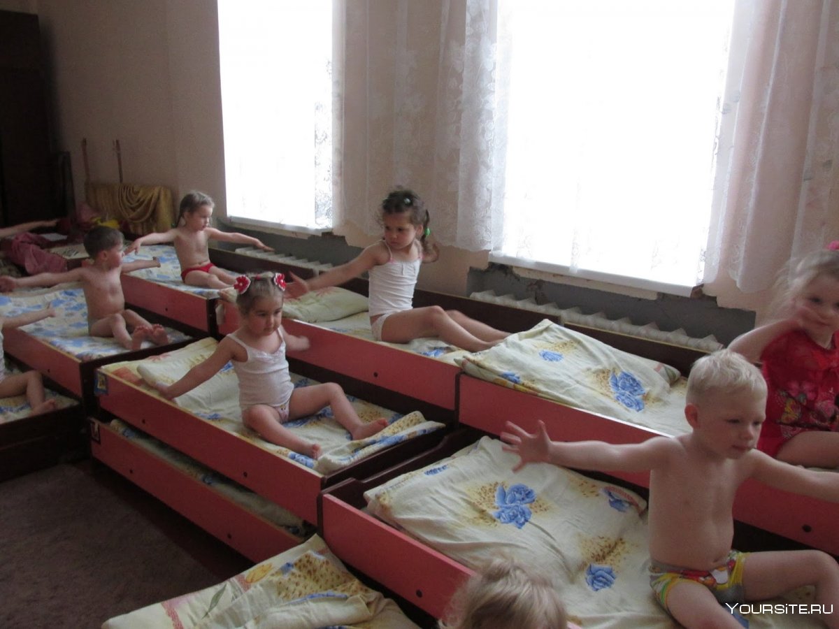 Гимнастика после сна в детском саду старшая группа