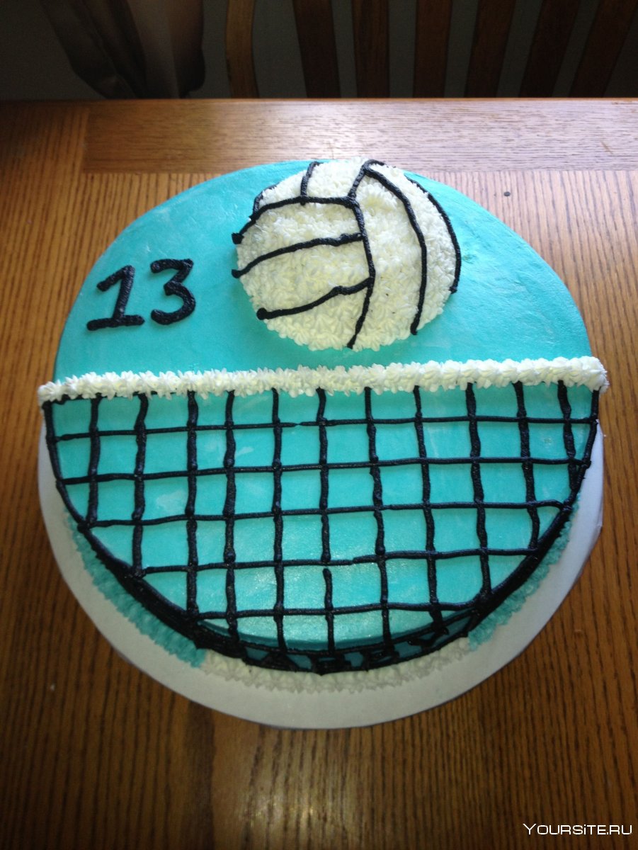 Торт для волейболистки