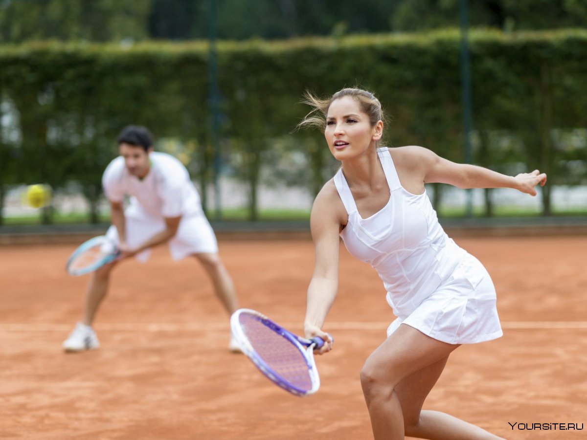 Теннисные упражнения