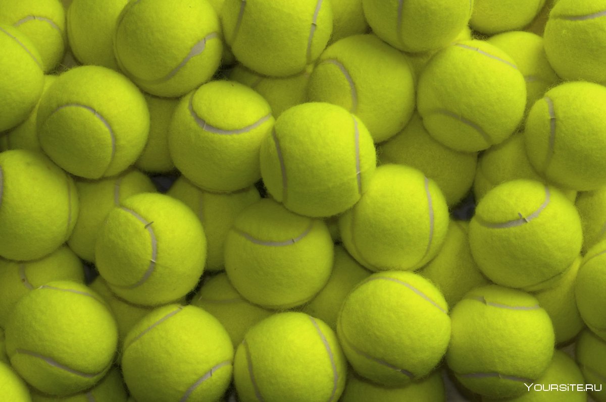 Мячи для тенниса смешные