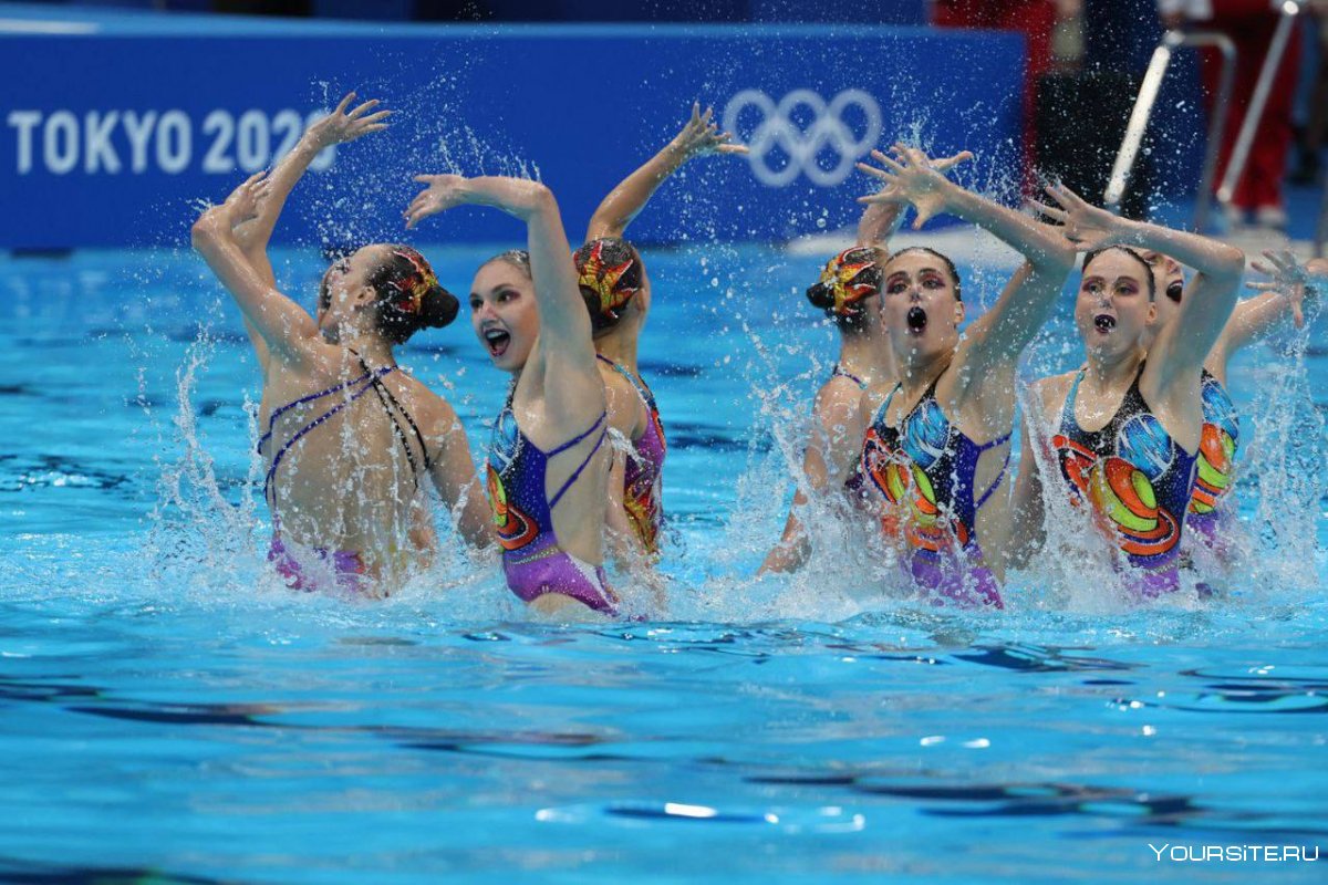 Синхронное плавание олимпиада 2008