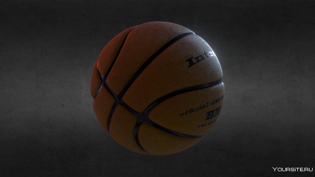 Абстракция тёмный мяч баскетбольный