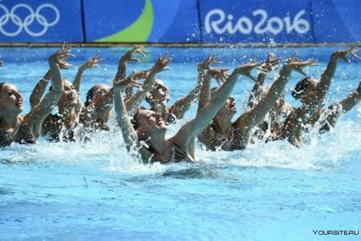 Синхронное плавание Рио 2016 Россия