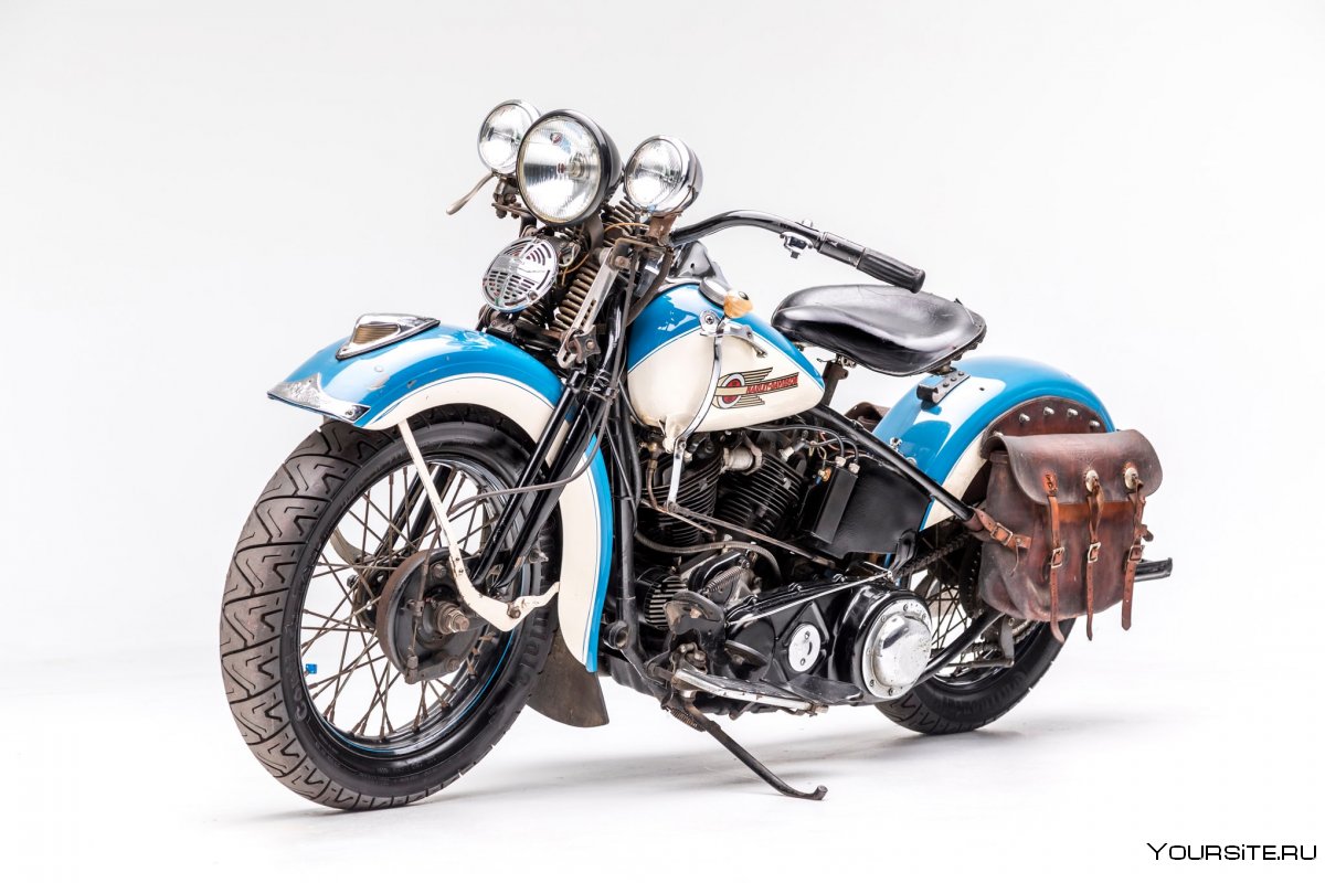 Мотоцикл Harley Davidson ретро