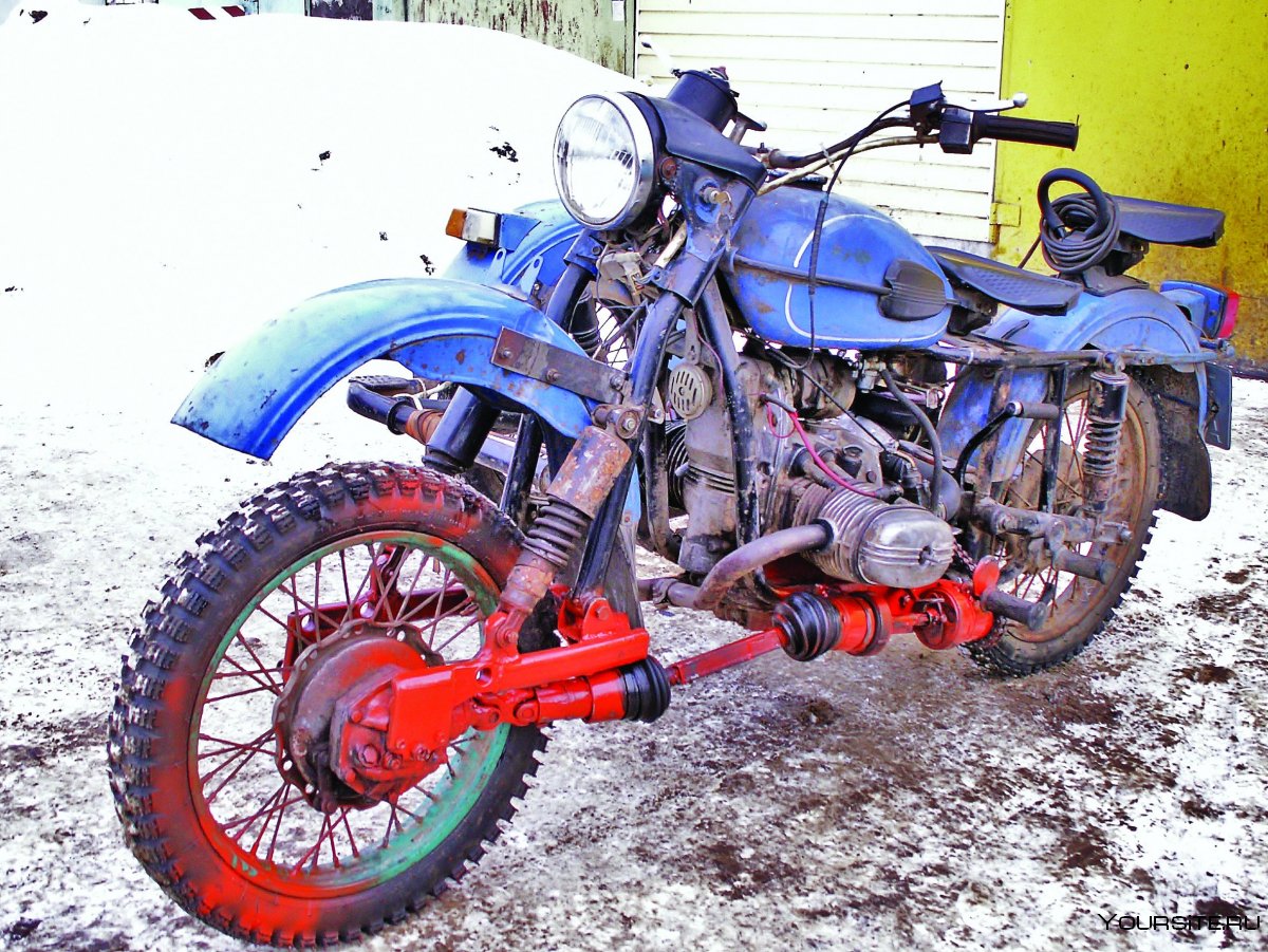 Полноприводный мотоцикл Урал