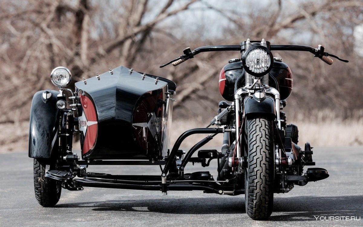 Кастом Harley-Davidson Sidecar