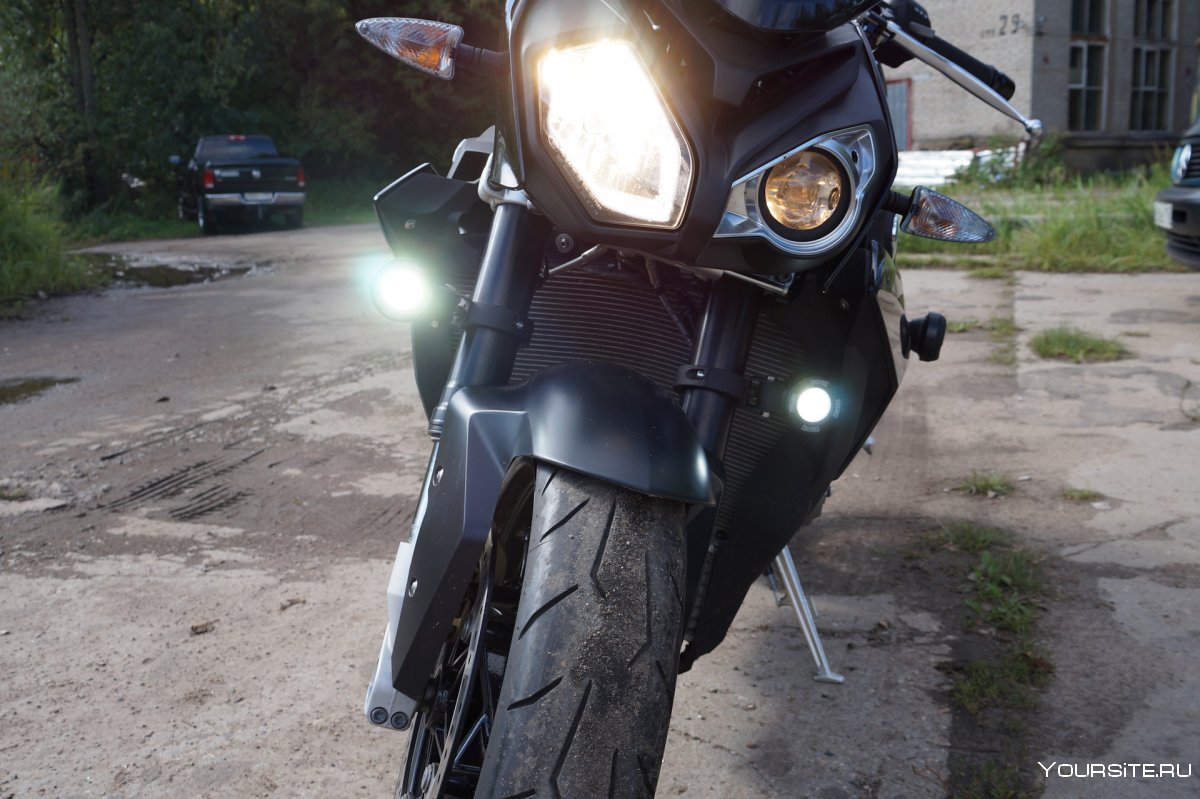 Доп свет на Honda CBF 600 sa
