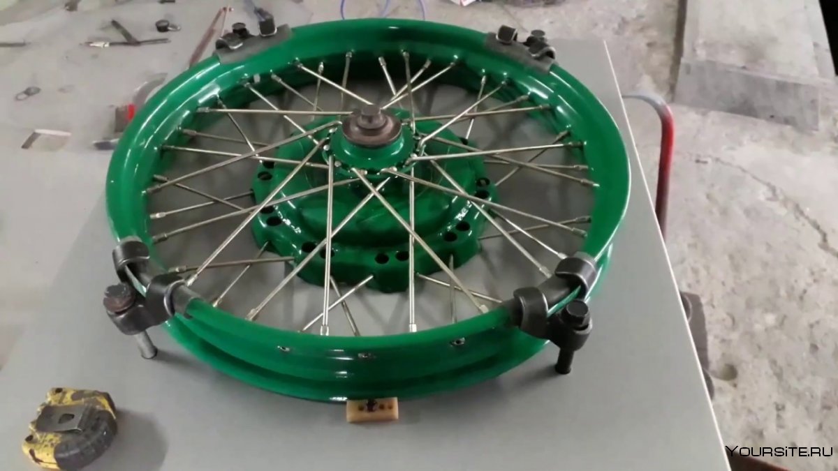 Motorcycle Wheel Balancer & Truing Stand