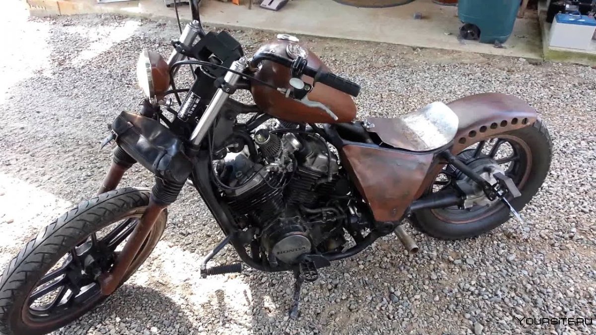 Honda Shadow rat Style