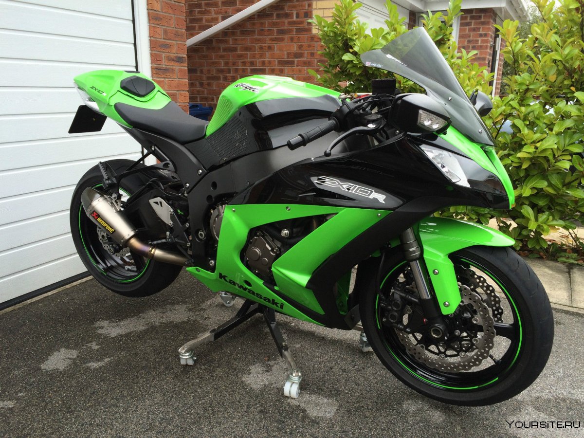 Kawasaki zx10r черный