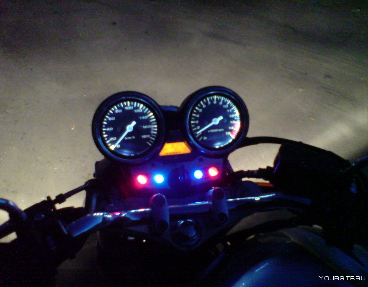 Подсветка Honda cb400