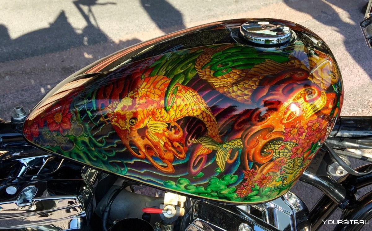 Harley Davidson Custom Paint