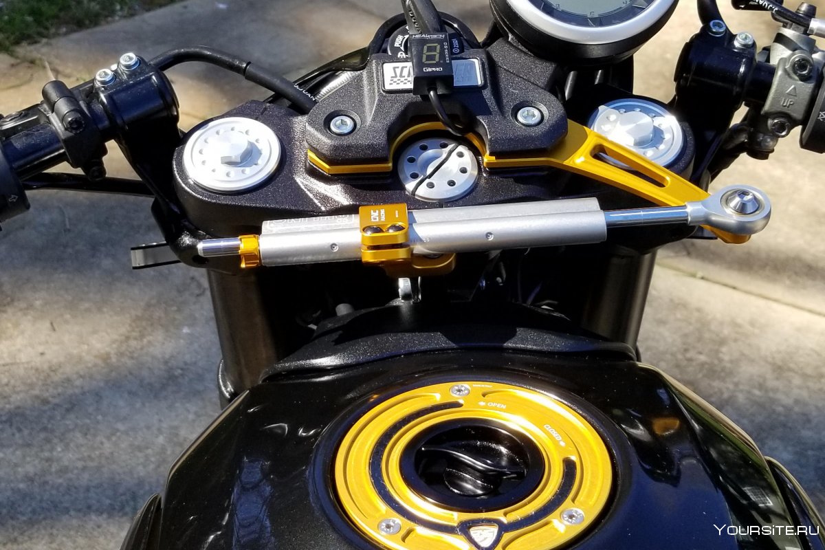 Рулевой демпфер мотоцикла r6