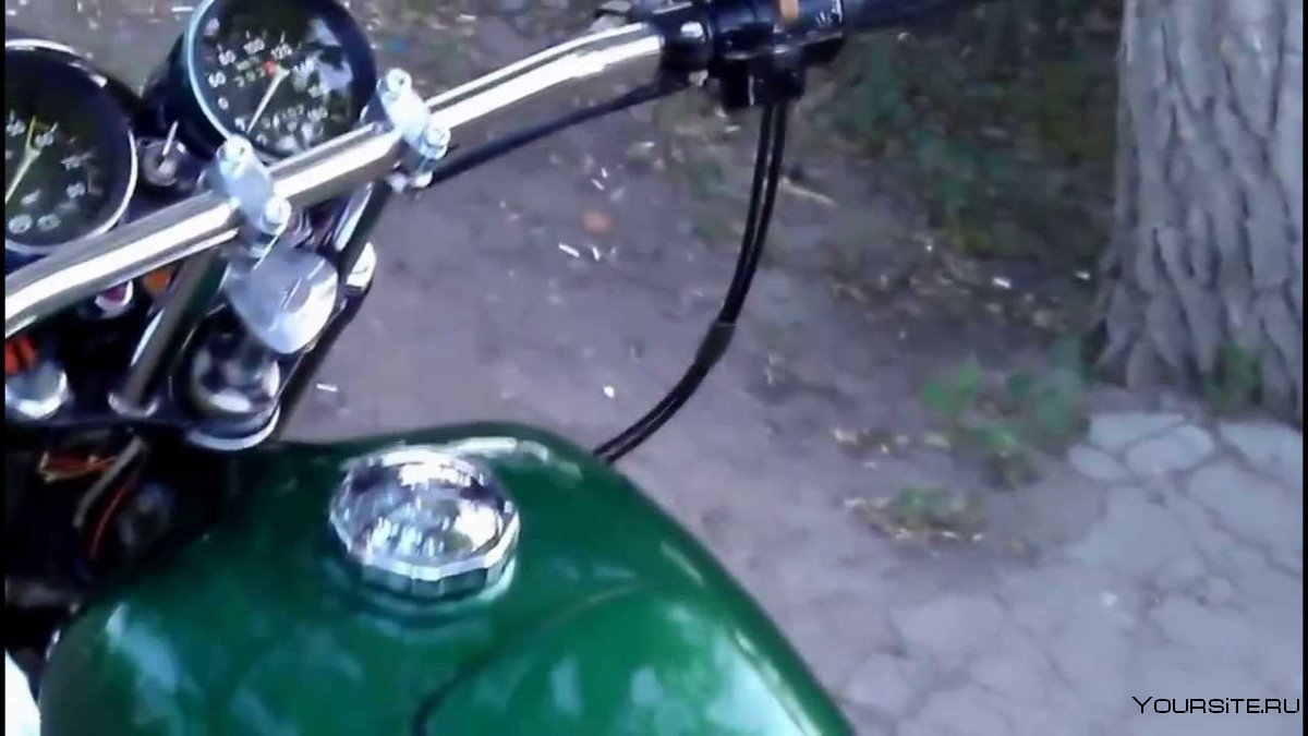 Прямой руль на мотоцикл Урал