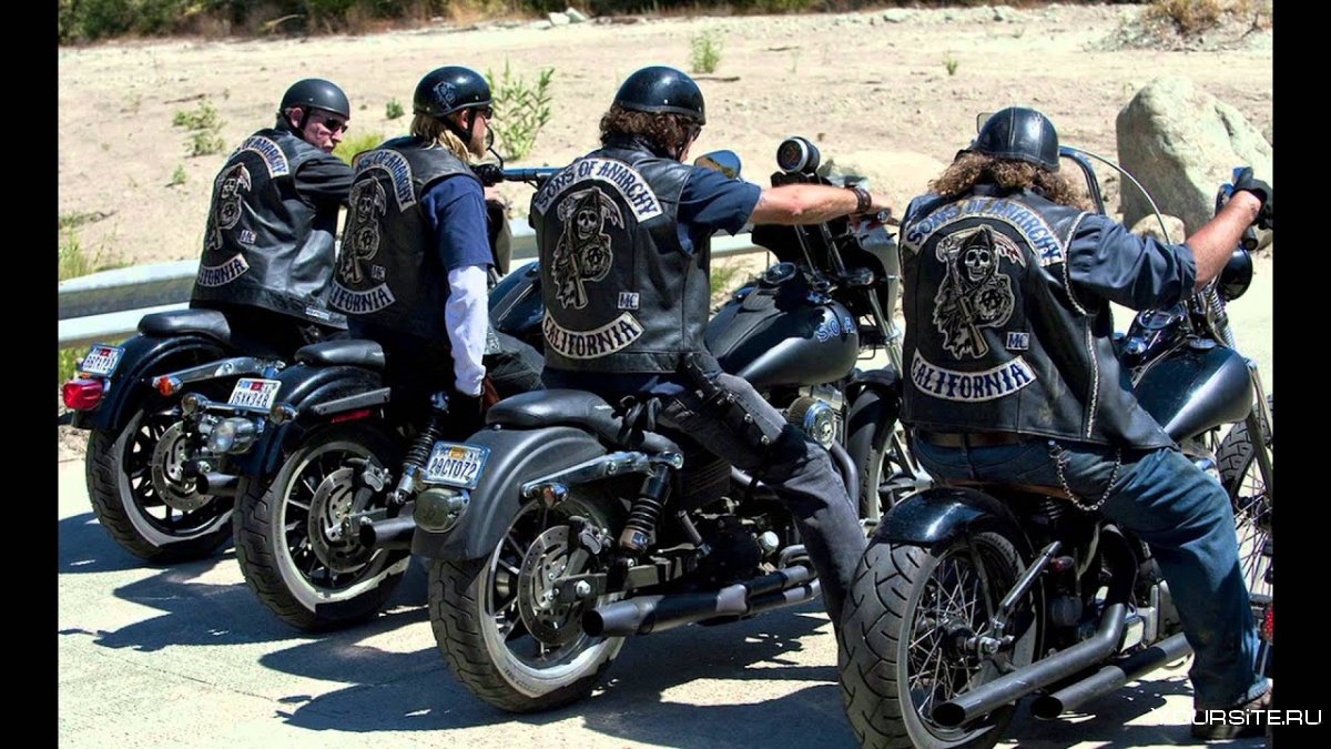 Сыны анархии мотоциклы