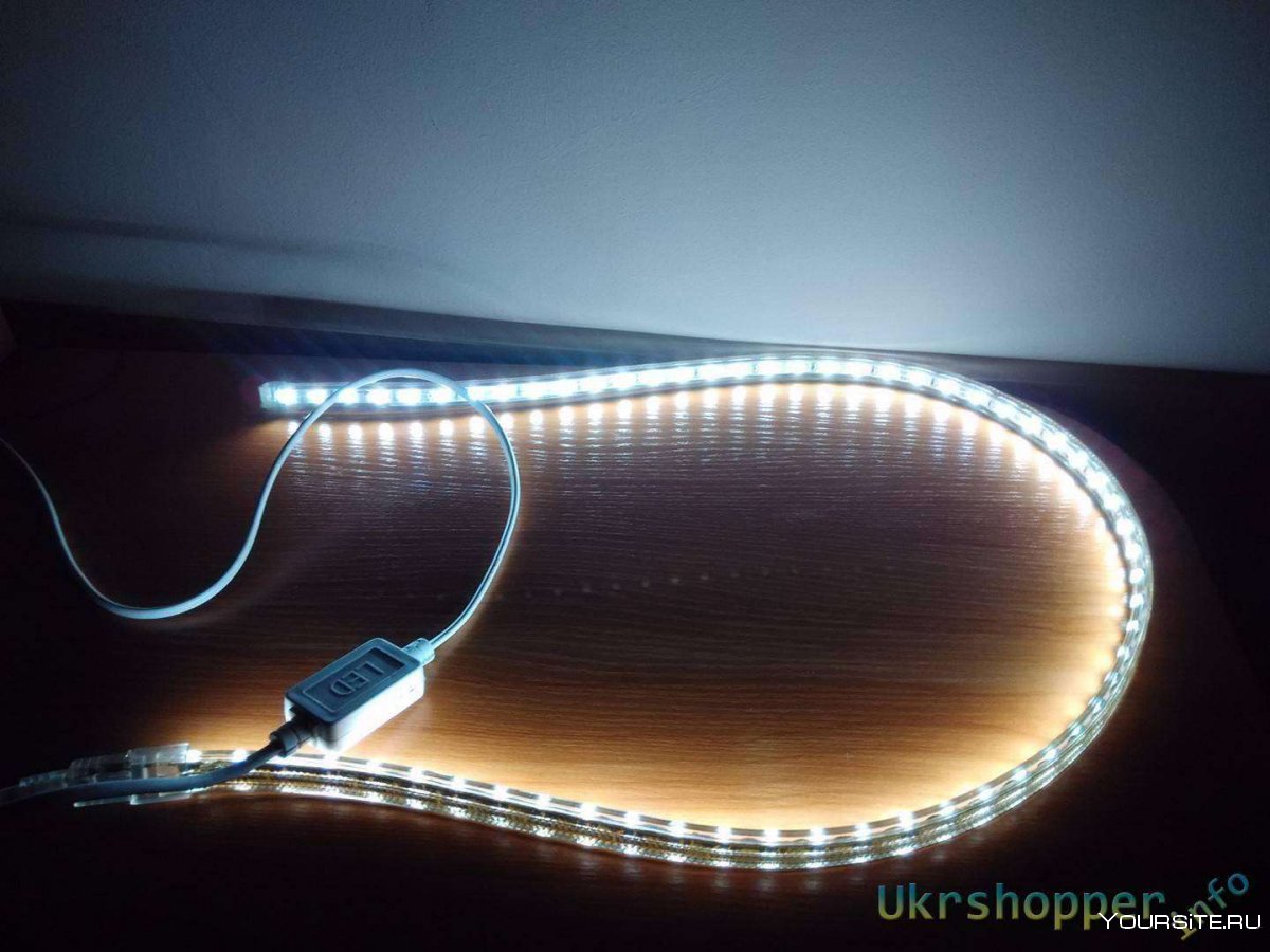 Светильник из светодиодной ленты