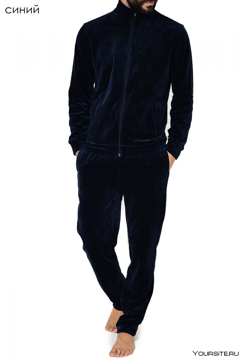 Adidas Velour олимпийка мужская