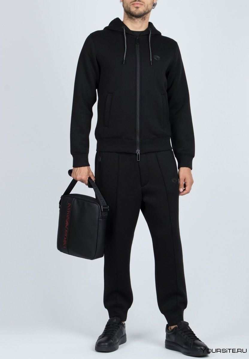 Женский спортивный костюм Tracksuit Black EA 7 rtlaba323801
