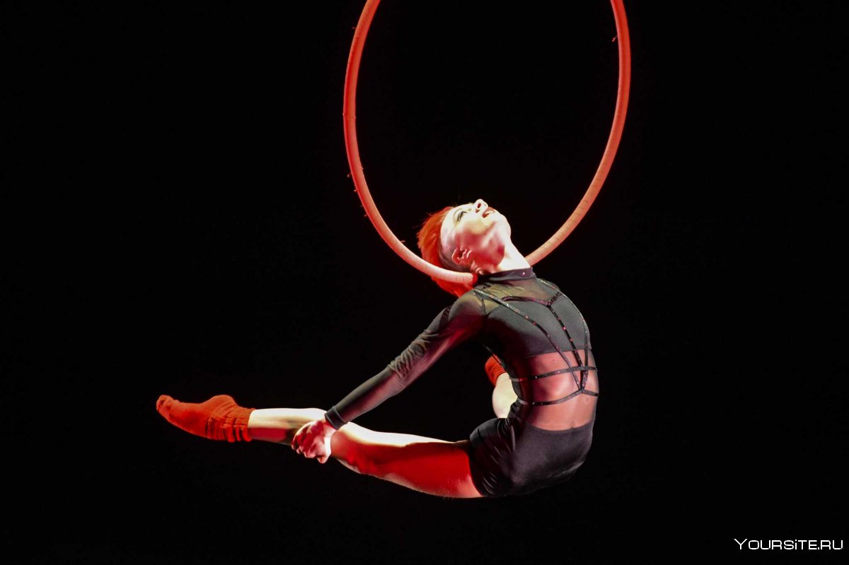 Цирковая гимнастика на кольцах