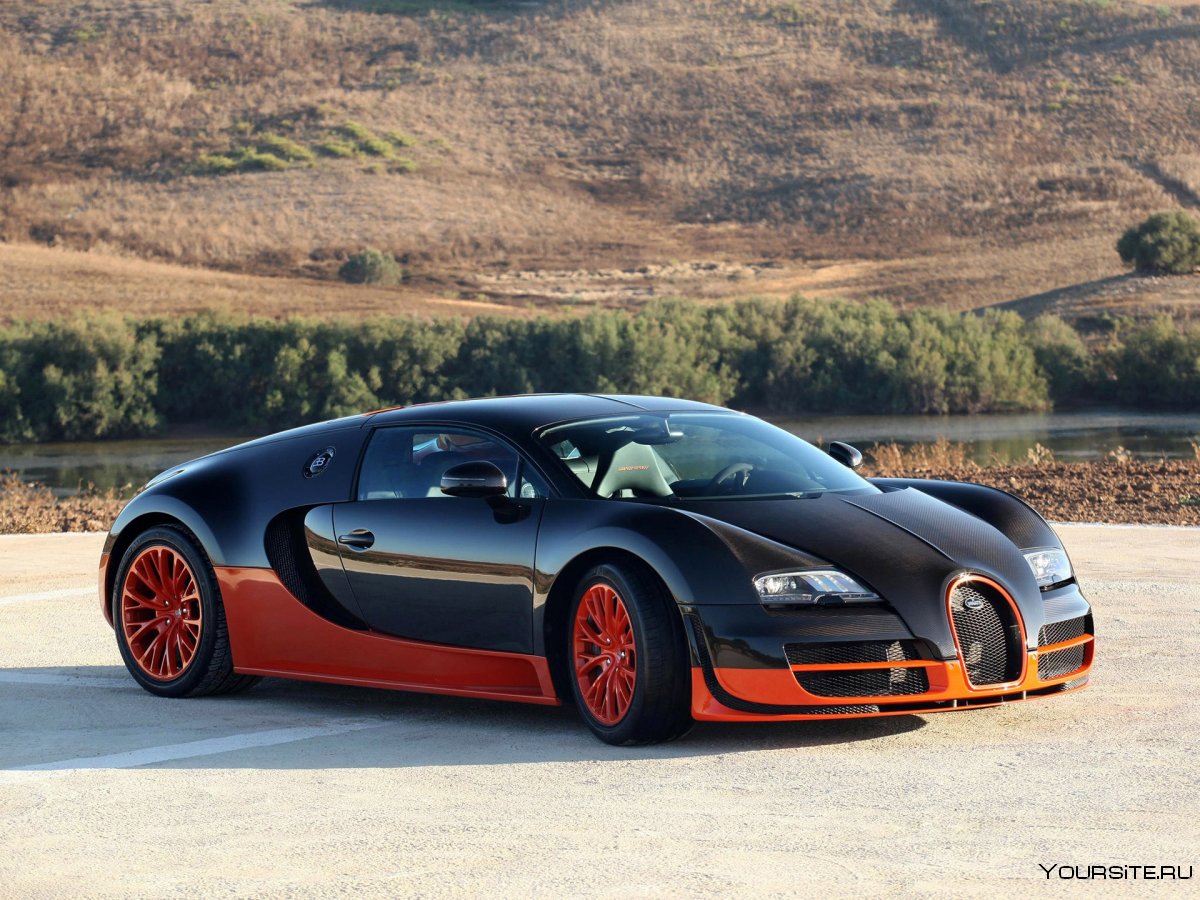 Машина Bugatti Veyron 16.4 Supersport